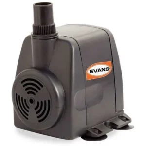 Bomba sumergible para fuentes Evans – Bomba sumergible para fuentes de ornato y estanque, 0.10 HP