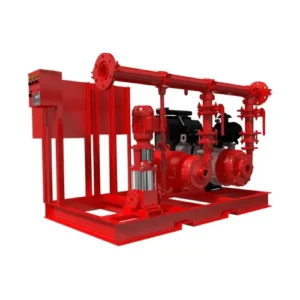 Sistema contraincendio WDM – Sistema integrado a 3 bombas, pueden ser suministrados con motor eléctrico o diesel